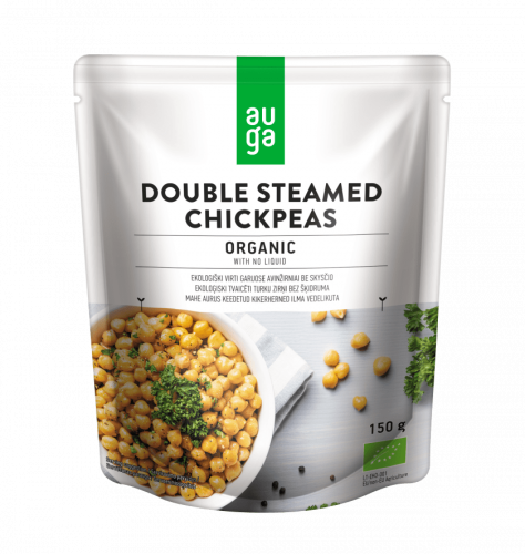 Chickpeas without marinade BIO 150 g AUGA