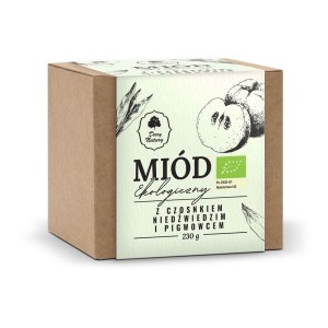 MULTIPLE BLUMENNEKTAR HONIG MIT KNOBLAUCH UND BÄRENKNOBLAUCH BIO 230 g - GESCHENKE DER NATUR
