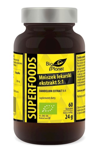 MONSTER ARZNEIMITTELEXTRAKT BIO 60 KAPSELN (300 mg) - BIO PLANET