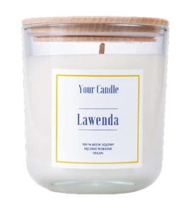 Lavendel Sojakerze 210 ml - IHRE KERZE