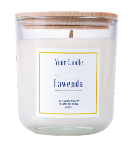 Lavendel Sojakerze 210 ml - IHRE KERZE