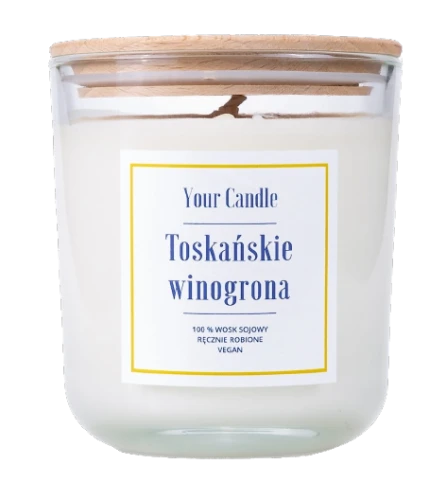Tuscan Grape Soy Candle 210 ml - IHRE KERZE