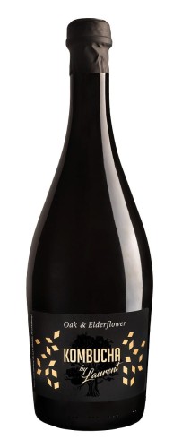 CHAMPAGNER AUF EICHENBÖDEN MIT DEM GESCHMACK VON BLACK ELBOW BIO FLOWERS 750 ml - KOMBUCHA BY LAURENT