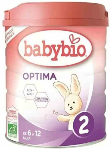 Folgemilch von 6 bis 12 Monaten BIO 800 g