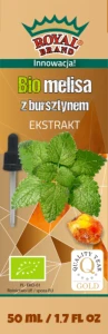 MELISA-EXTRAKT MIT BERNSTEINTROPFEN BIO 50 ml - ROYAL BRAND