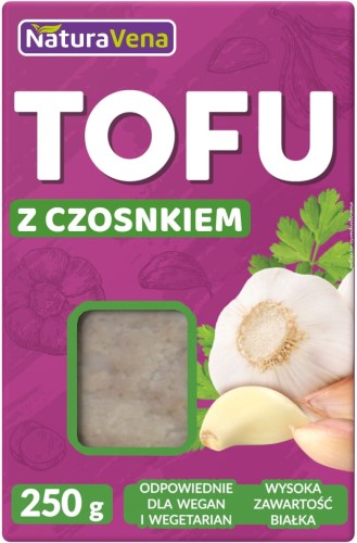 Tofu Kostka Czosnkowe 250 g - NaturAvena