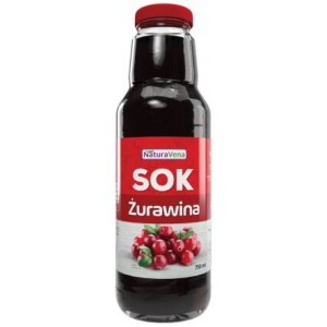 Sok z Żurawiny 750 ml - NaturAvena