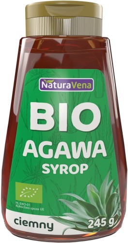 Syrop z Agawy Ciemny Bio 245 g - NaturAvena