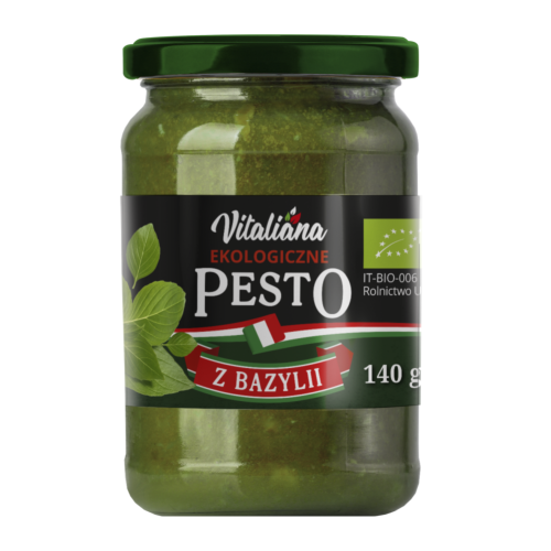 Pesto z Bazylii Bio 140 g NaturAvena