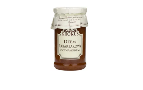 Dżem rabarbarowy z cynamonem 235g