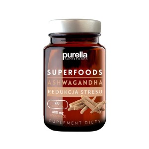 Superfoods Ashwagandha Redukcja stresu 30 g - 60 kapsułek