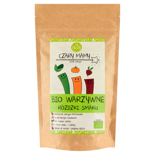 RÓŻDŻKI SMAKU WARZYWNE (LIOFILIZOWANE WARZYWA) BIO (9 x 2 g) 18 g - HELPA