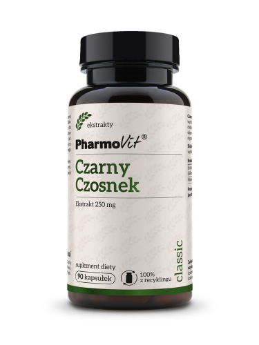 Czarny czosnek 250 mg 90 kaps | Classic Pharmovit
