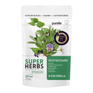 Superfoods Chlorella Oczyszczanie 33 g - 250 tabletek