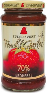 MUS TRUSKAWKOWY (70% OWOCÓW) BEZGLUTENOWY BIO 225 g - ZWERGENWIESE