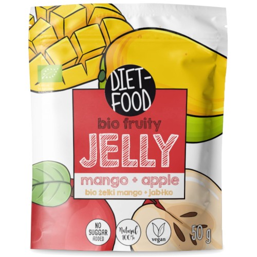 Żelki z mango i jabłkiem 50g EKO