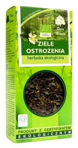 HERBATKA Z ZIELA OSTROŻENIA BIO 25 g - DARY NATURY