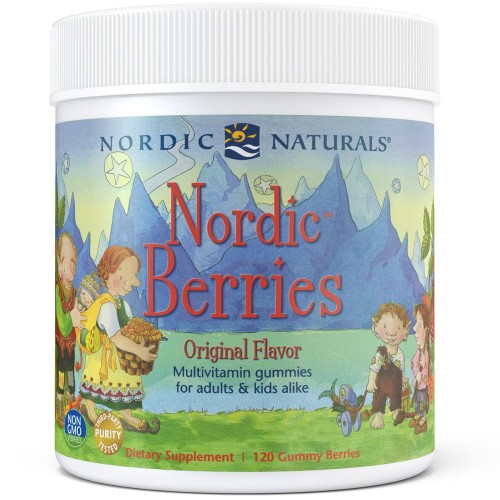 Nordic Berries Original Flavor 120 żelków Nordic Naturals