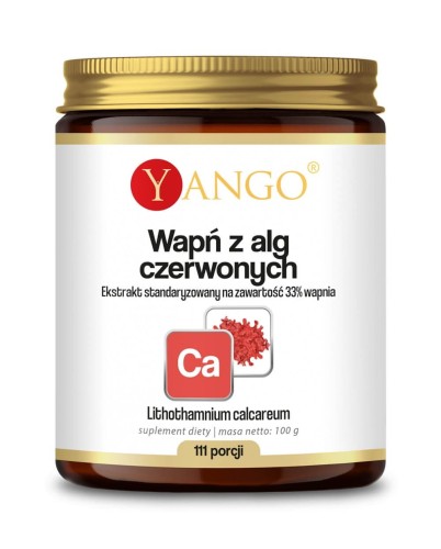 Wapń z alg czerwonych 100 g Yango