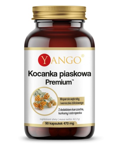 Kocanka piaskowa Premium™ 90 kaps. Yango