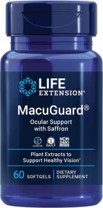 MacuGuard Ocular Support with Saffron 60 kaps. Life Extension