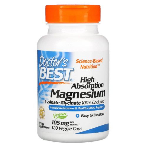 High Absorption Magnesium - Magnez 120 kaps. Doctor's Best