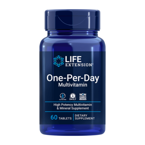 One-Per-Day Multivitamin - Zestaw Witamin i Minerałów 60 tabl. Life Extension