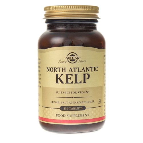 Kelp Jod 200 mcg 250 tabl. Solgar