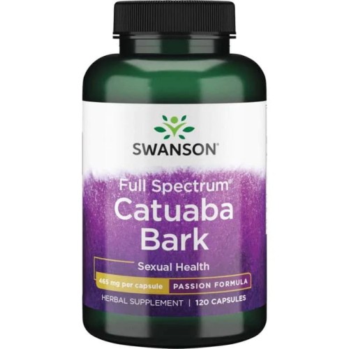Full Spectrum Catuaba Bark 465 mg 120 kaps. Swanson