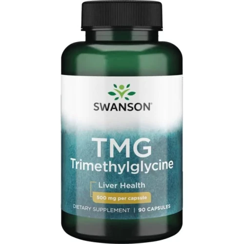 TMG Trimethylglycine 500 mg 90 kaps. Swanson