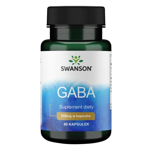 GABA 250 mg 60 kaps. Swanson