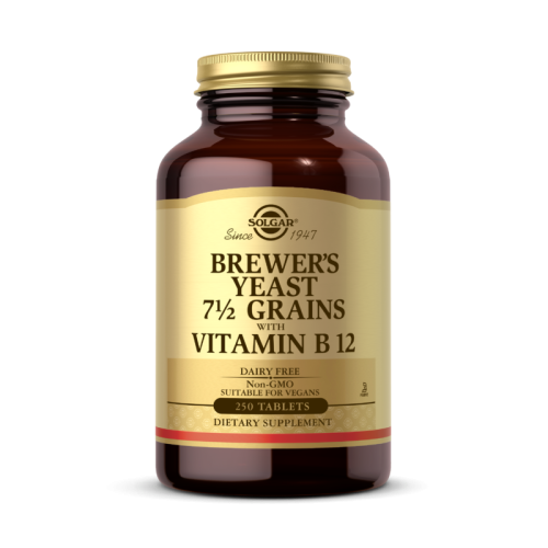 Brewer's Yeast 7 1/2 Grains with Vitamin B12 250 tabl. Solgar