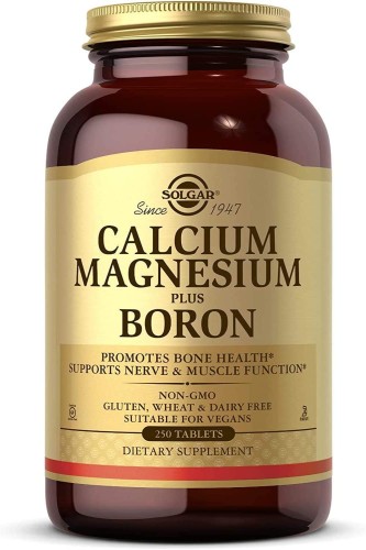 Calcium Magnesium plus Boron 250 tabl. Solgar
