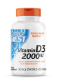 Witamina D3 2000 IU 50 mcg 180 kaps. Doctor's Best