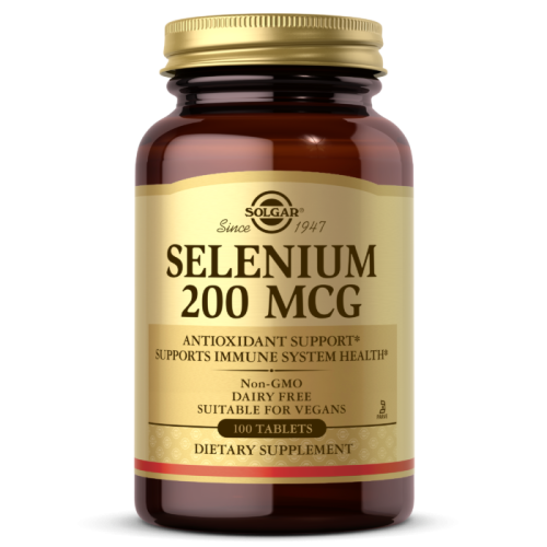 Selenium 200 mcg 100 tabl. Solgar