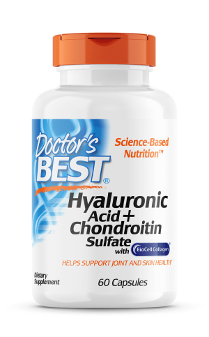 Hyaluronic Acid + Chondroitin Sulfate with BioCell Collagen 60 kaps. Doctor's Best