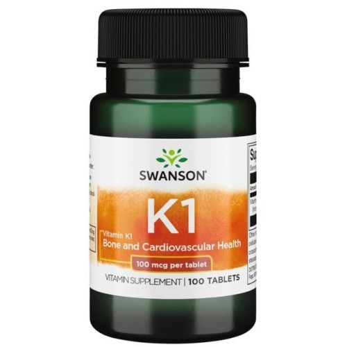 Vitamin K1 100 mcg 100 tabl. Swanson