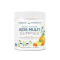Kids Multi Zero Sugar Orange Lemon 120 żelek Nordic Naturals