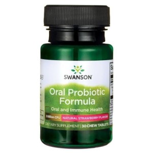 Oral Probiotic Formula - Probiotyczna formuła jamy ustnej 30 tabl Swanson