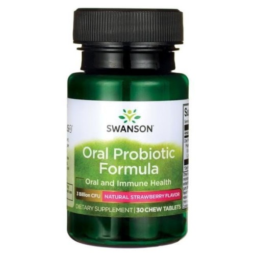 Oral Probiotic Formula - Probiotyczna formuła jamy ustnej 30 tabl Swanson