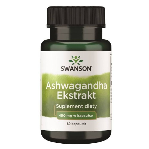 Ashwagandha ekstrakt 60 kaps. Swanson