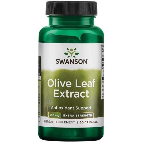 Olive Leaf Extract 750 mg 60 kaps. Swanson