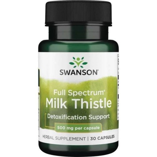 Full Spectrum Milk Thistle - Ostropest 30 kaps. Swanson