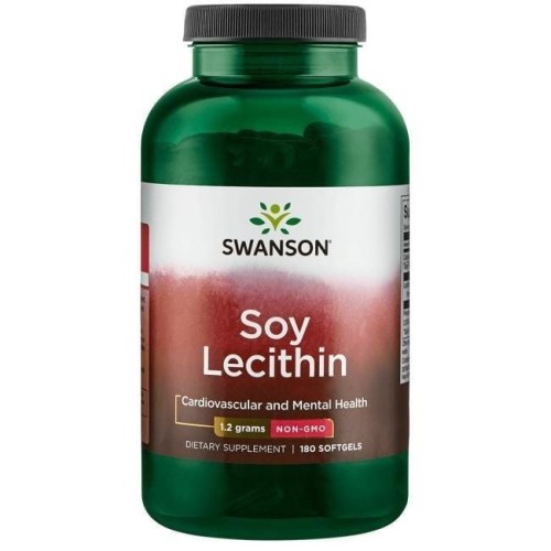 Lecytyna 1200 mg 180 kaps. Swanson