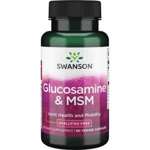 Glucosamine & MSM 60 kaps. Swanson