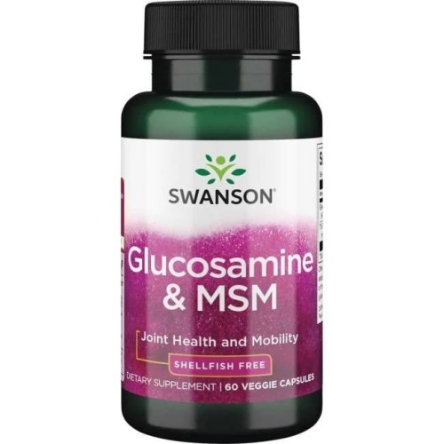 Glucosamine & MSM 60 kaps. Swanson
