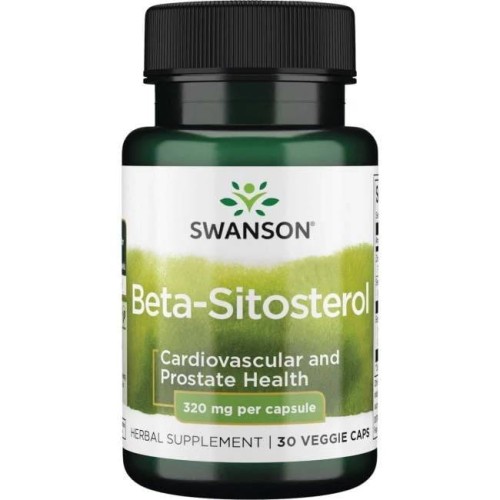 Beta-Sitosterol 320 mg 30 kaps. Swanson