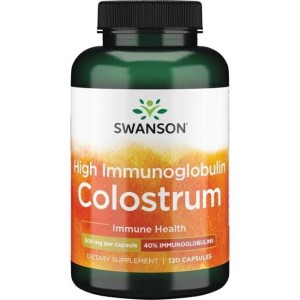 Colostrum High IG 500 mg 120 kaps. Swanson