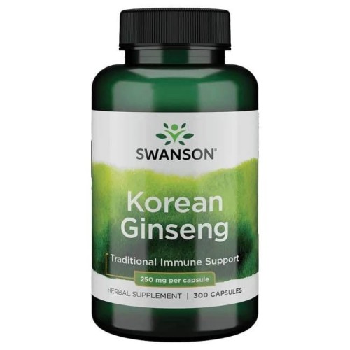 Ginseng - Żeń-Szeń 250 mg 300 kaps. Swanson