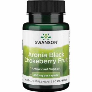 Aronia Black Chokeberry Fruit 60 kaps. Swanson